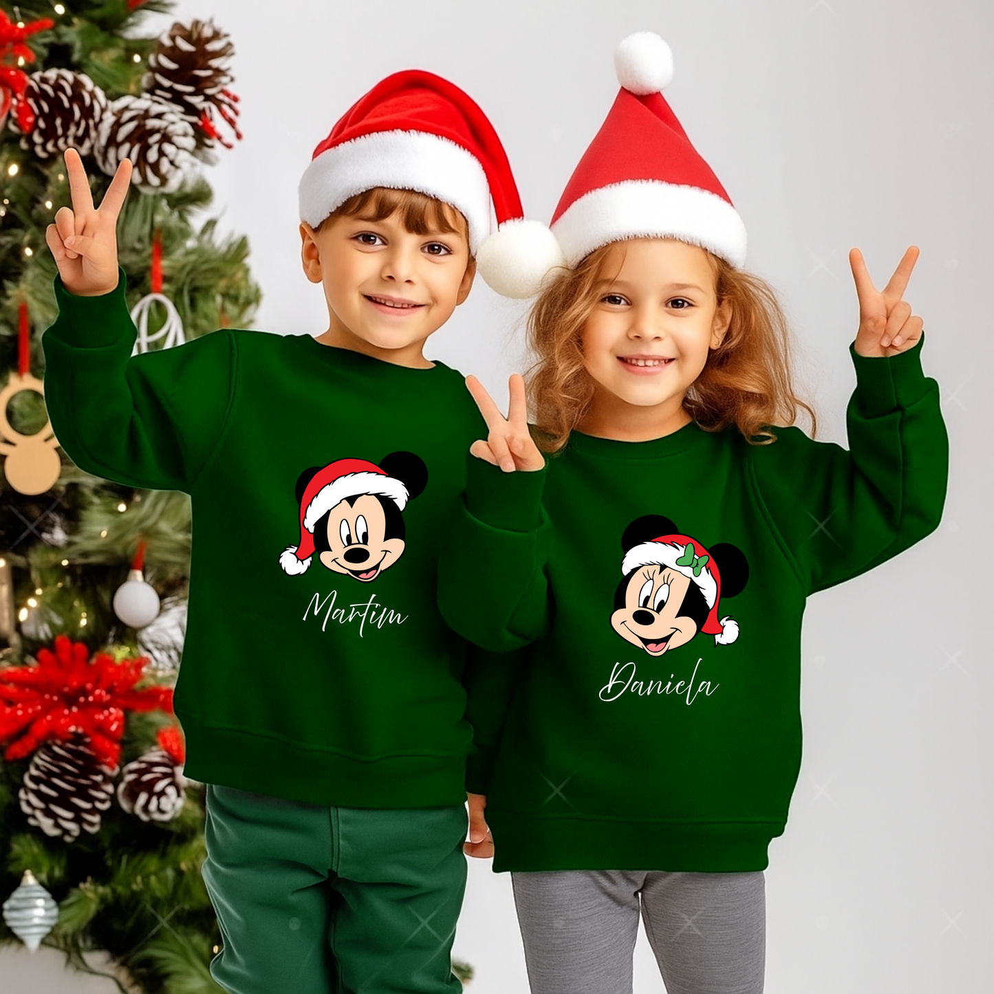 Camisola Personalizada - Mickey/Minnie