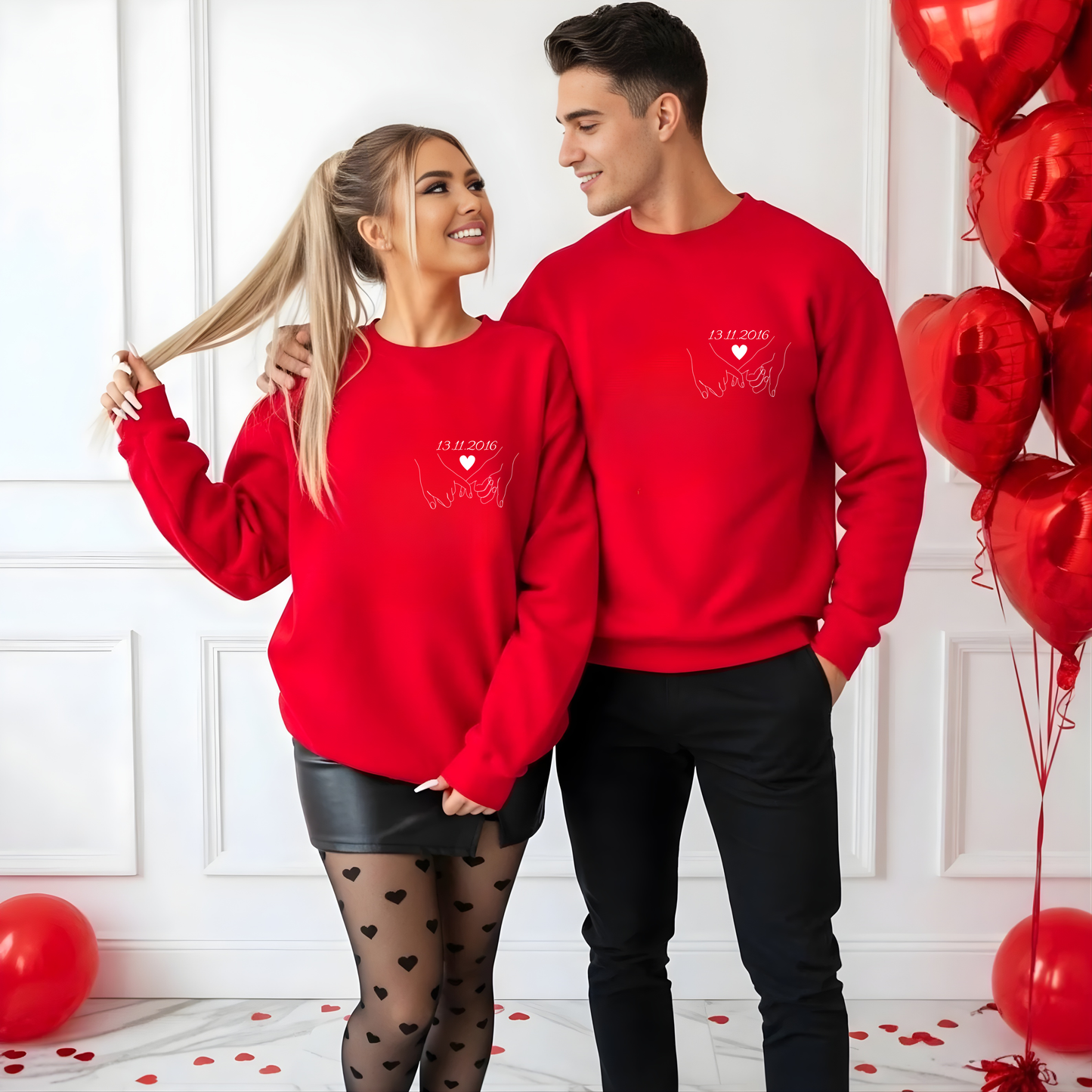 Sweatshirt Personalizada - Casal Data