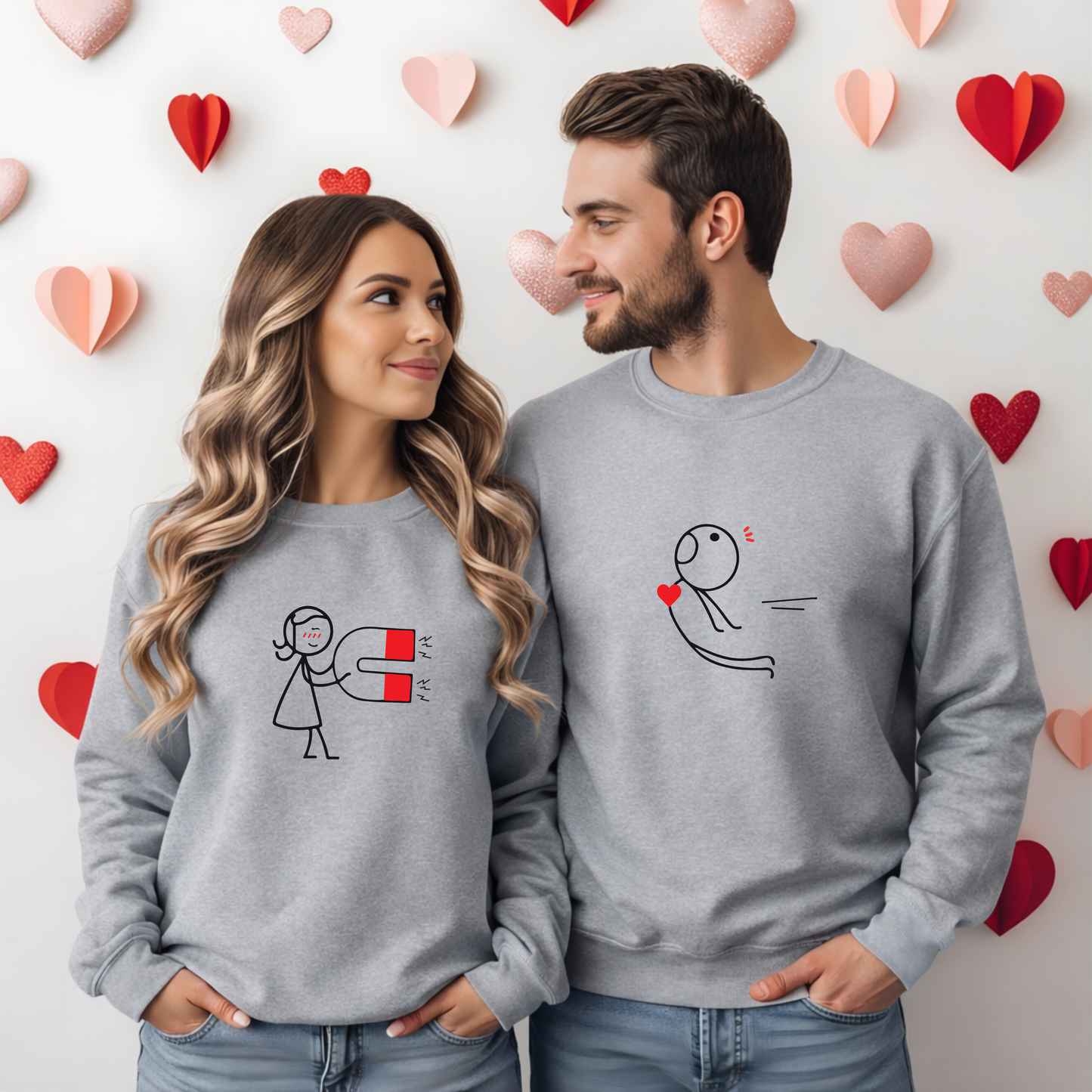 Sweatshirt Personalizada - Casal Íman