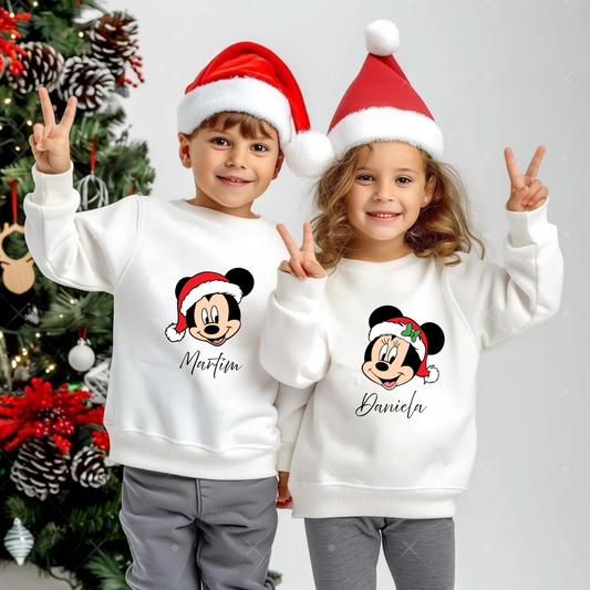 Camisola Personalizada - Mickey/Minnie