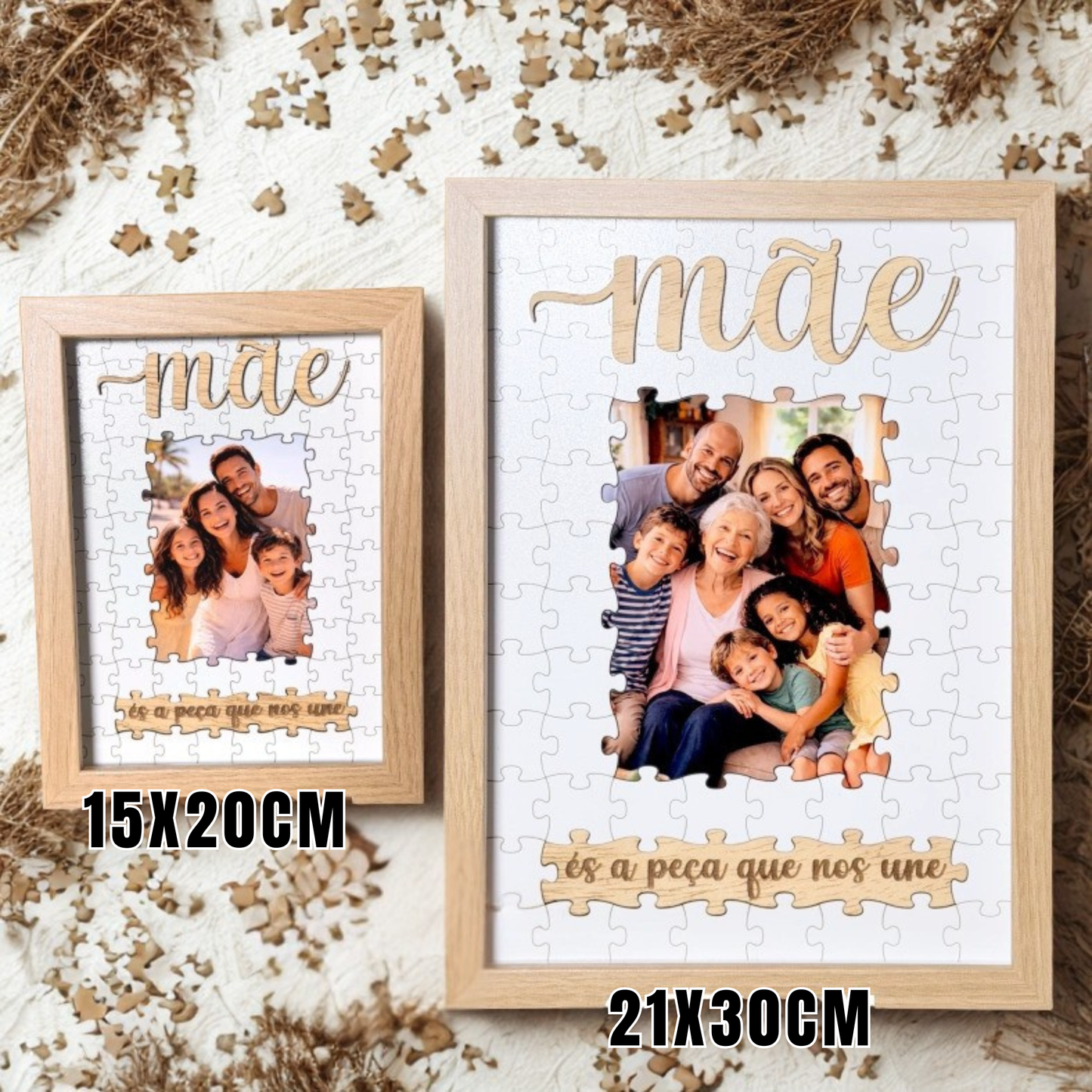 Moldura Mãe Puzzle