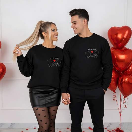 Sweatshirt Personalizada - Casal Data