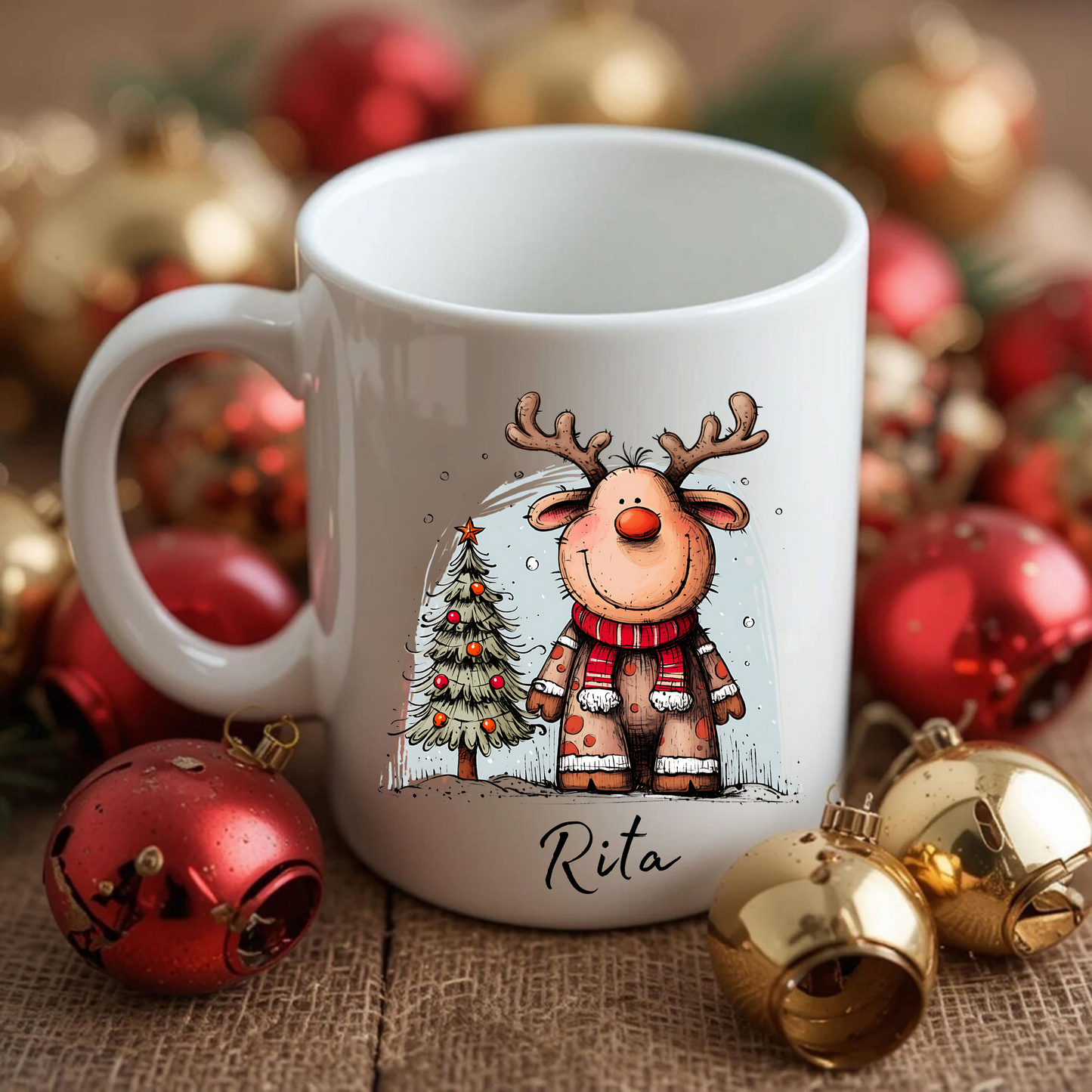 Caneca Personalizada - Coleção Rena