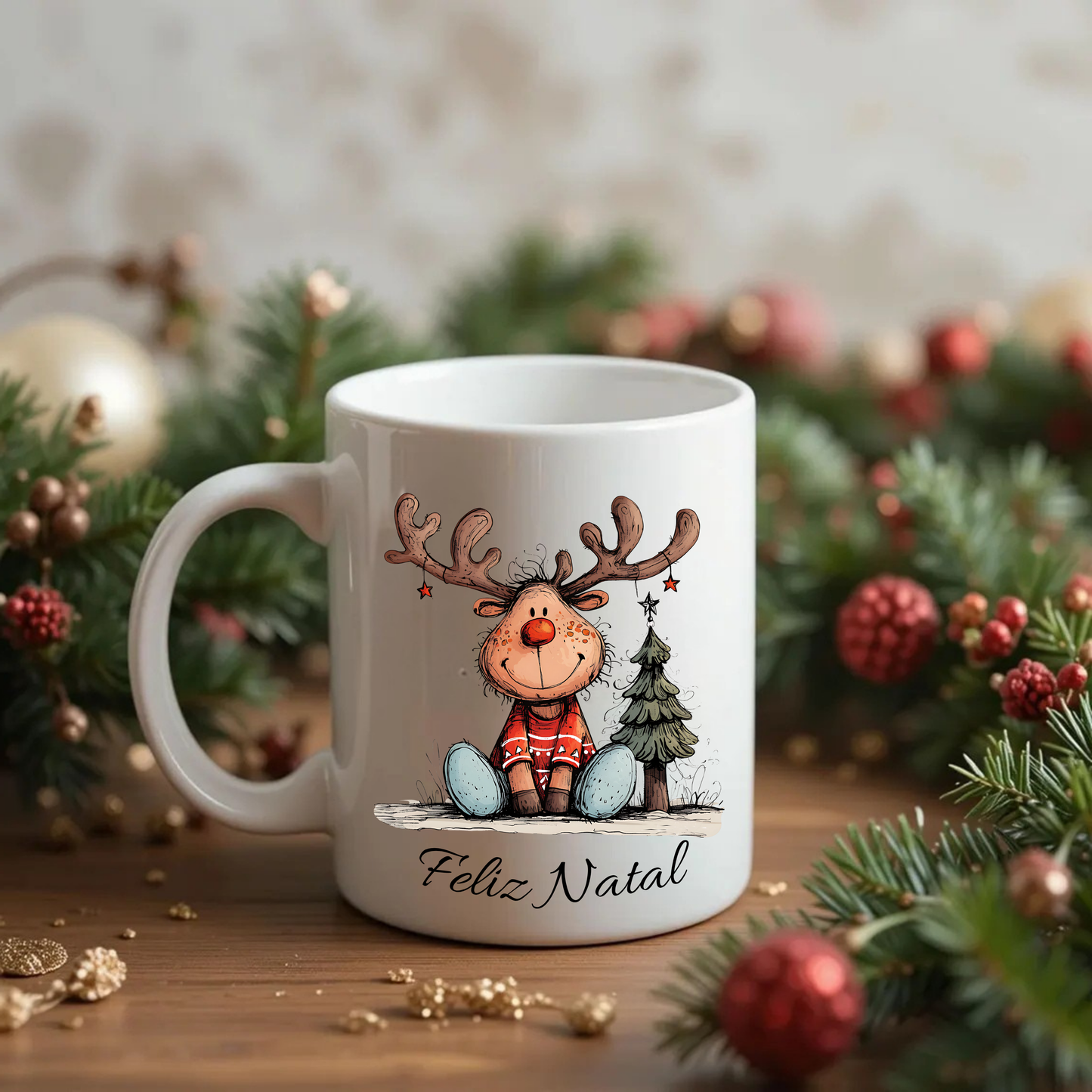 Caneca Personalizada - Coleção Rena