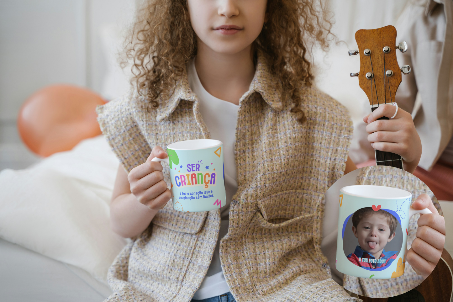 Caneca Personalizada - Ser Criança...