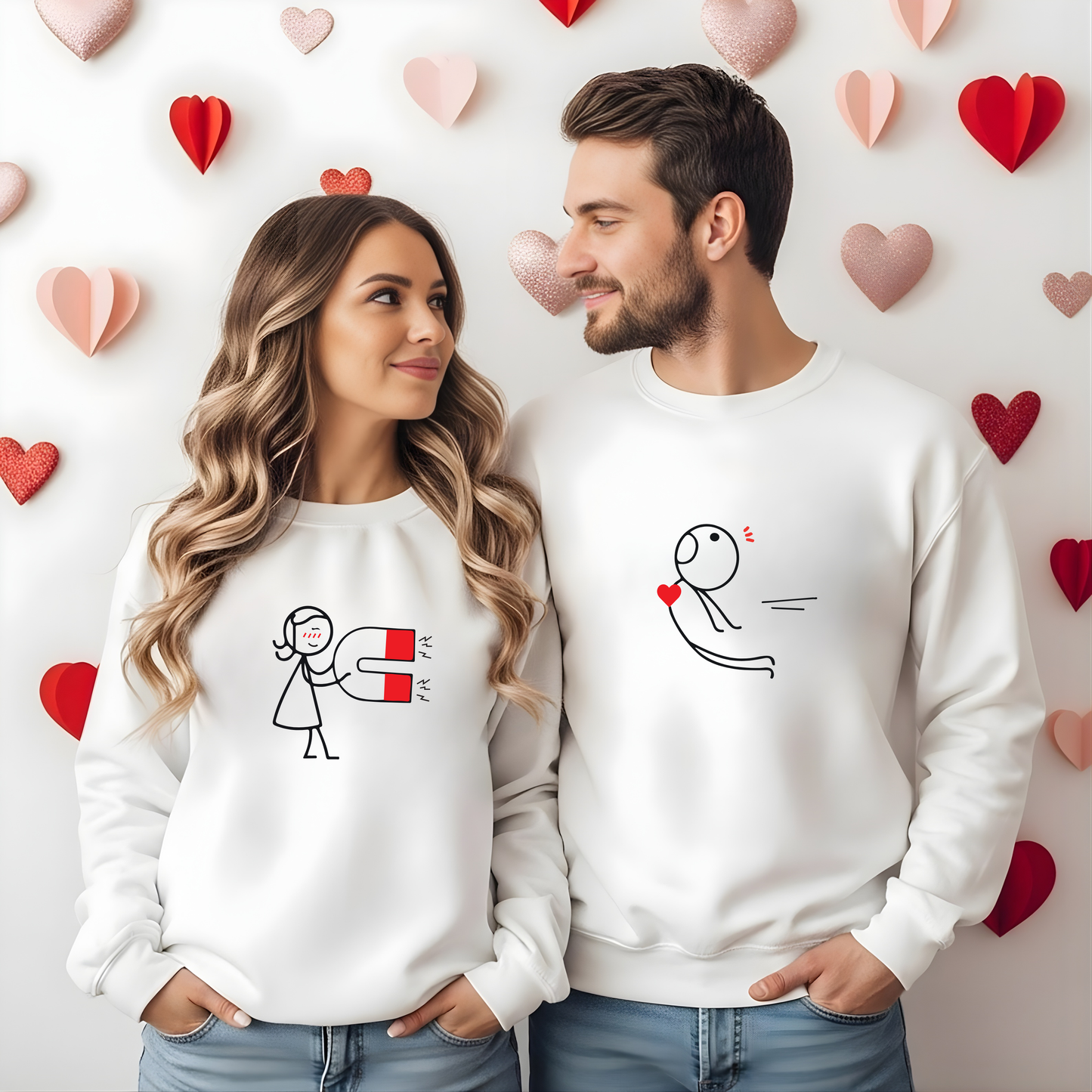 Sweatshirt Personalizada - Casal Íman