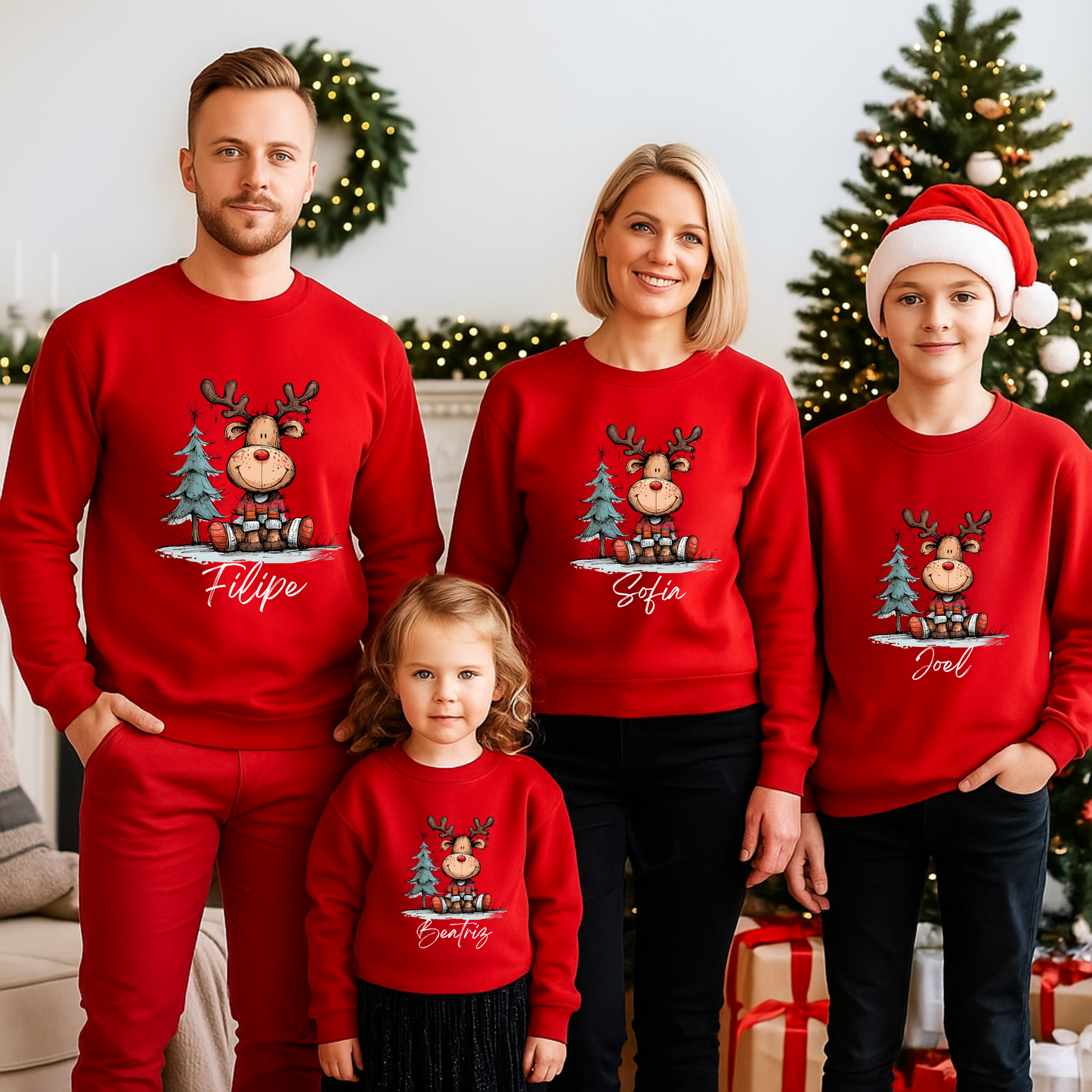 Camisola Personalizada - Coleção Rena