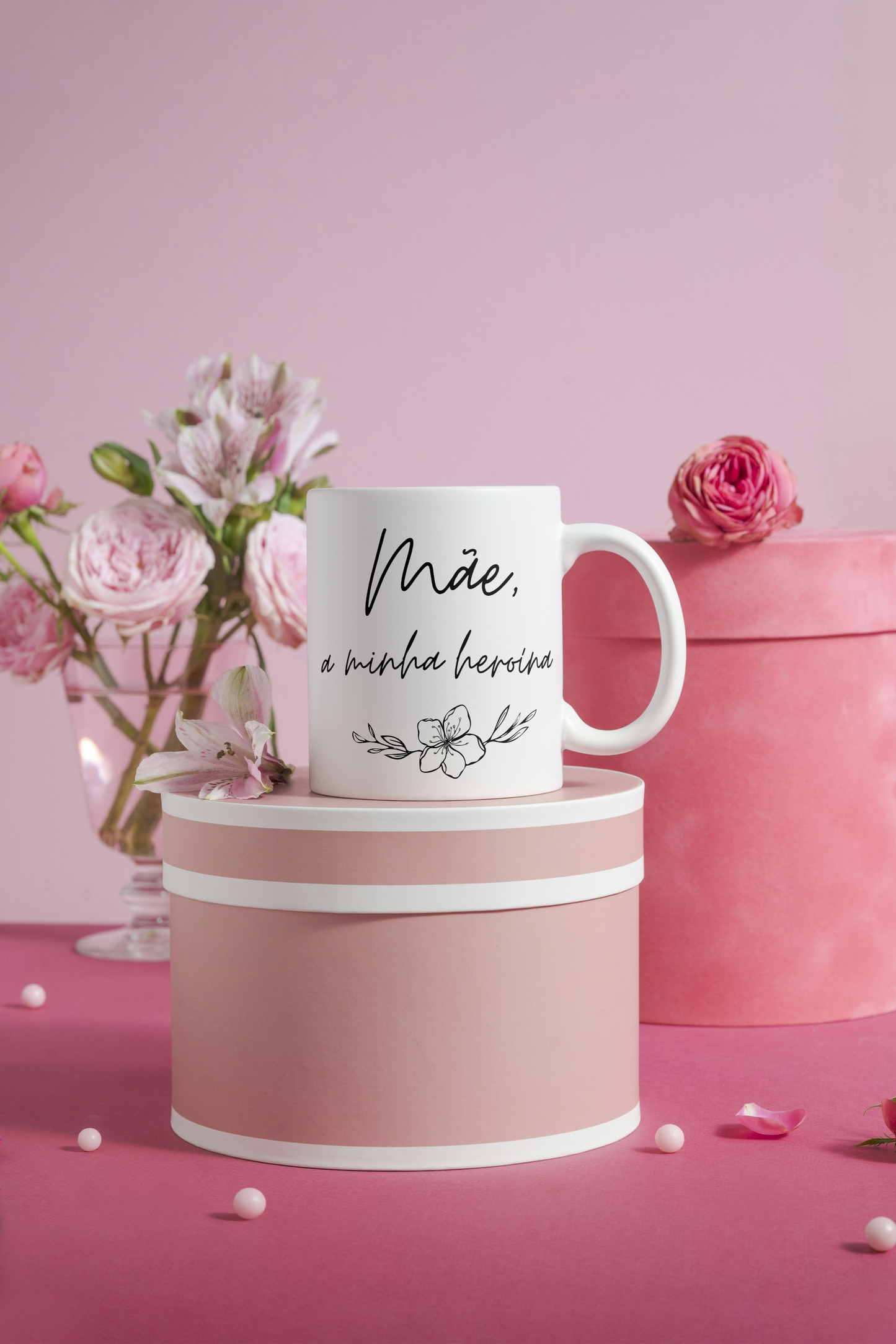 Caneca Personalizada - Mãe, a minha Heroina