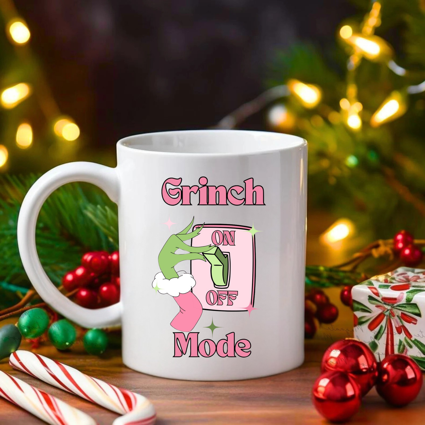 Caneca Personalizada - Grinch Mode