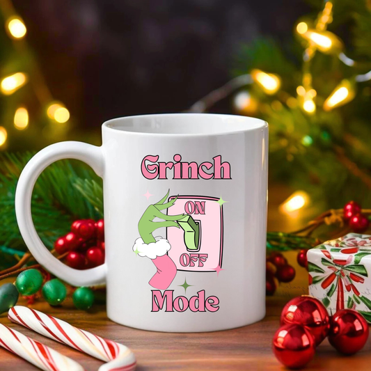 Caneca Personalizada - Grinch Mode