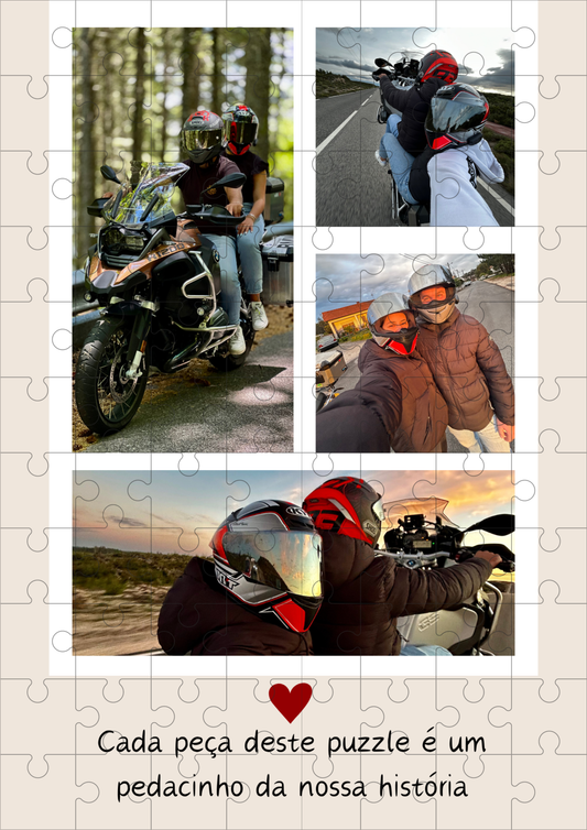 Puzzle Personalizado - Cada peça é um pedacinho da nossa história